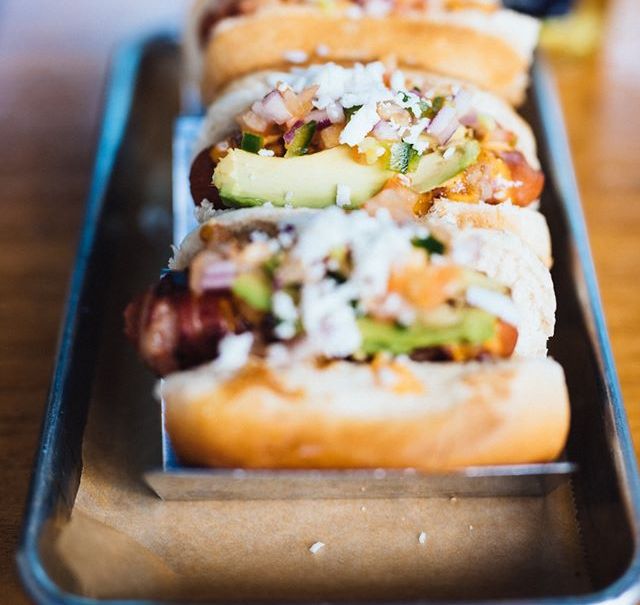 Order Mexican Hot Dog Sliders food online from Kung Fu Saloon-Houston store, Houston on bringmethat.com