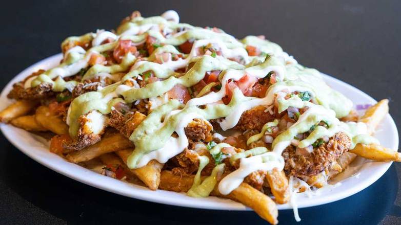 Order Fried Chicken Nacho Fries food online from Pollo store, Berkeley on bringmethat.com