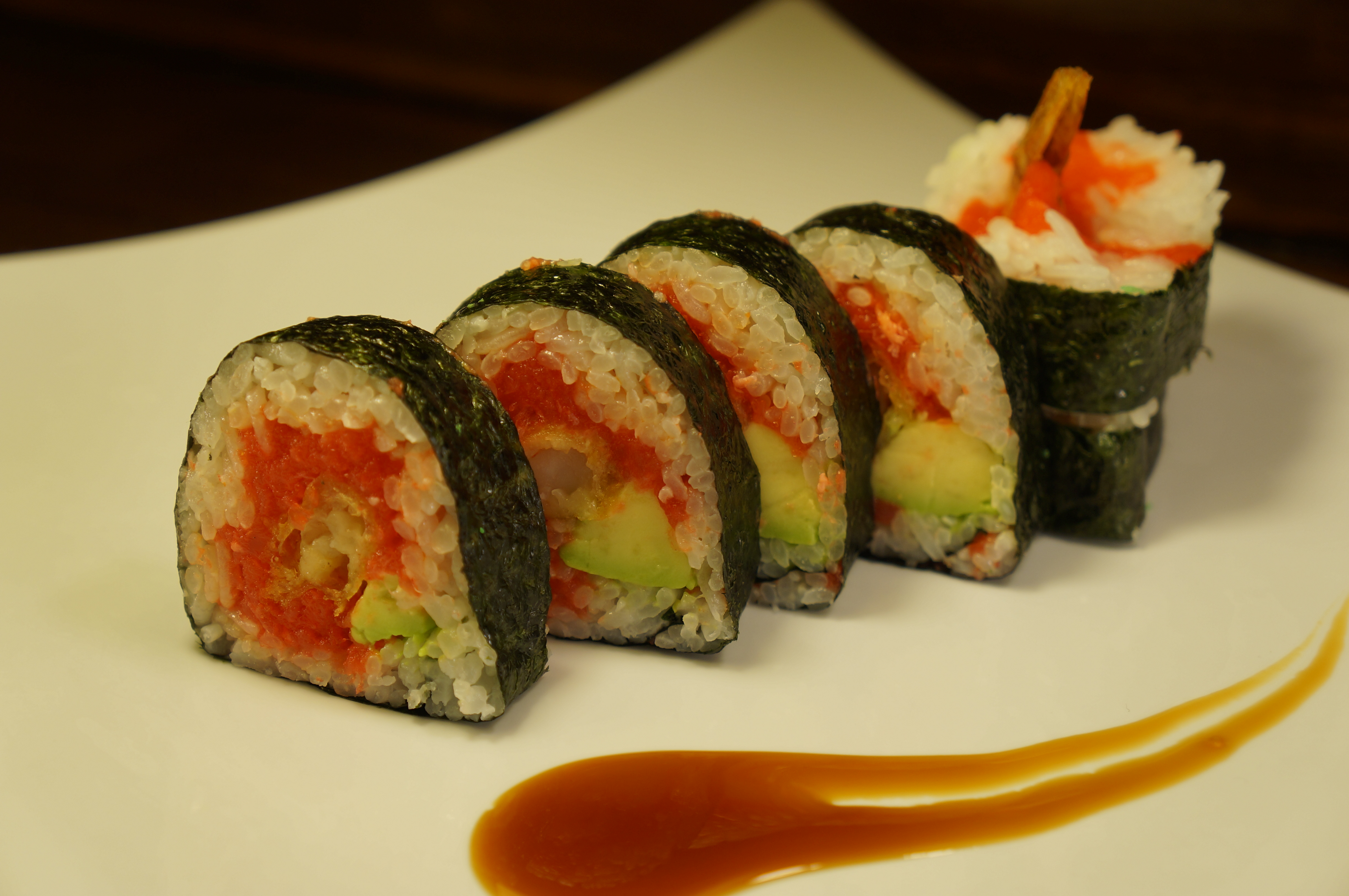 Order Rose Roll food online from Tomo Sushi store, Laguna Woods on bringmethat.com