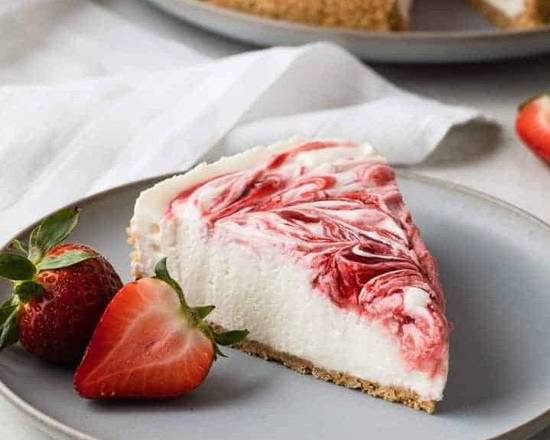 Order Strawberry Cheesecake food online from Roma Pizza & Pasta store, Smyrna on bringmethat.com