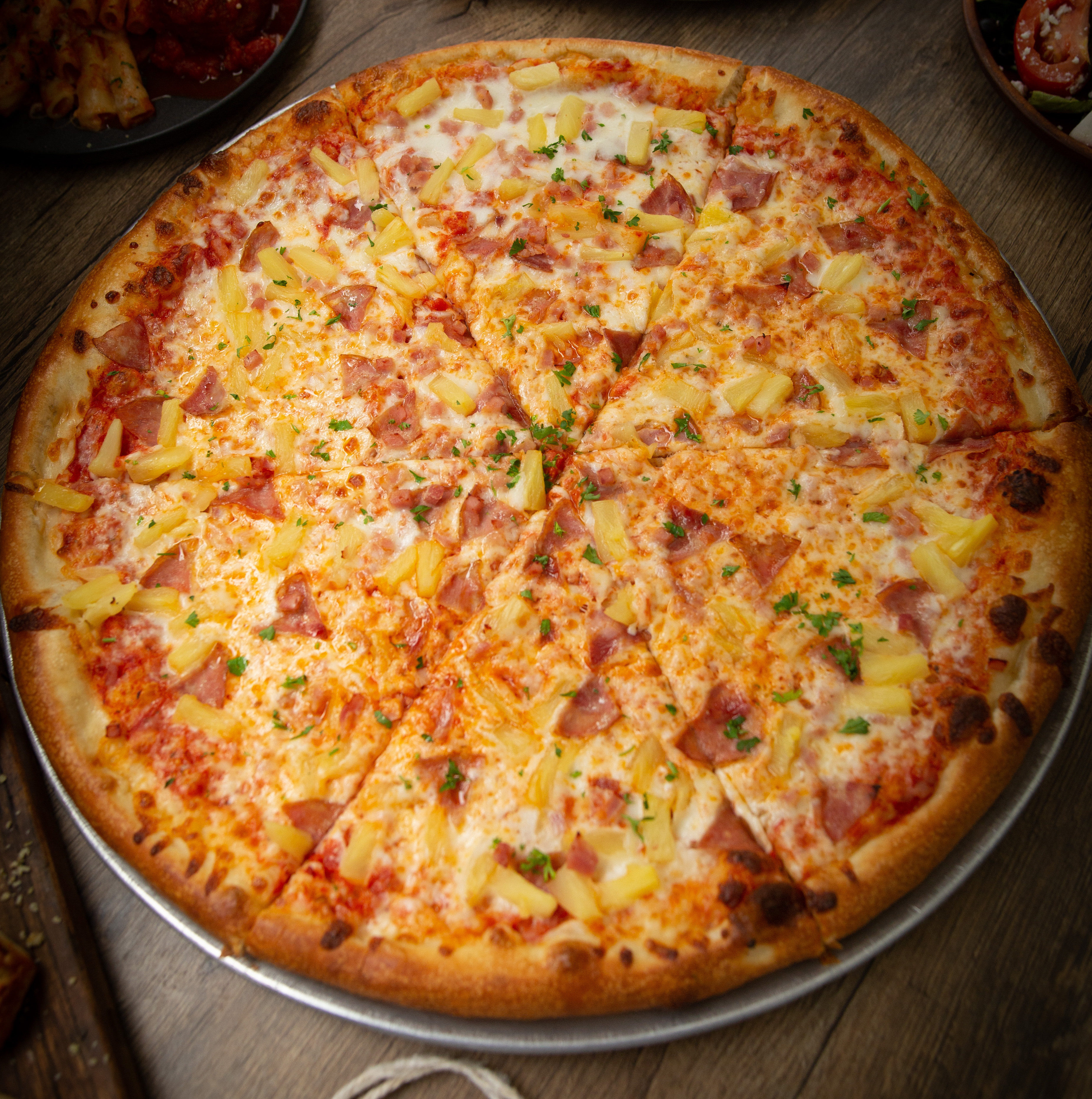 Order 18" Hawaiian Pizza food online from Crave Pizza store, Anaheim on bringmethat.com