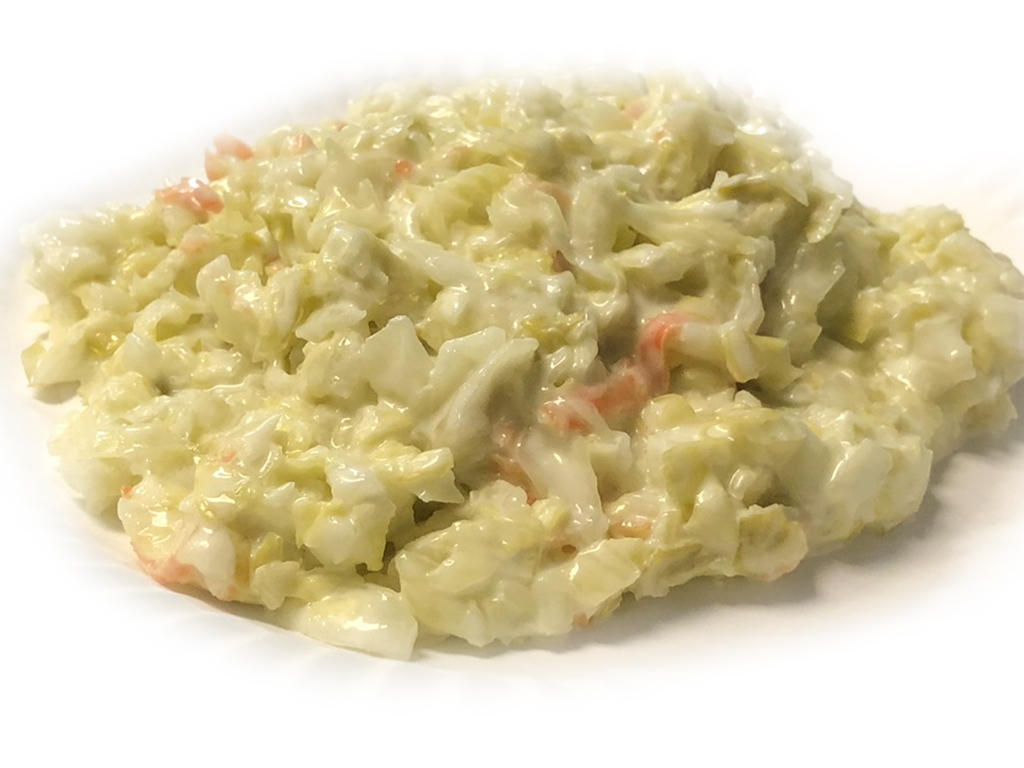 Order Small Side Coleslaw Salad  food online from Pizza Man store, Pasadena on bringmethat.com