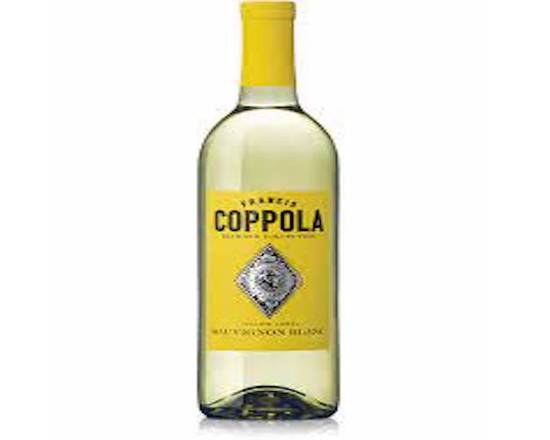 Order Francis Coppola Sauvignon Blanc, 750mL white wine (12.5% ABV) food online from Pit Stop Liquor Mart store, El Monte on bringmethat.com