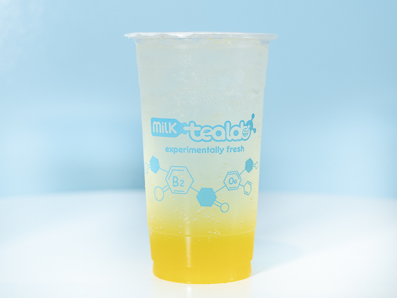 Order Peach Tonic food online from Milk Tea Lab store, San Jose on bringmethat.com