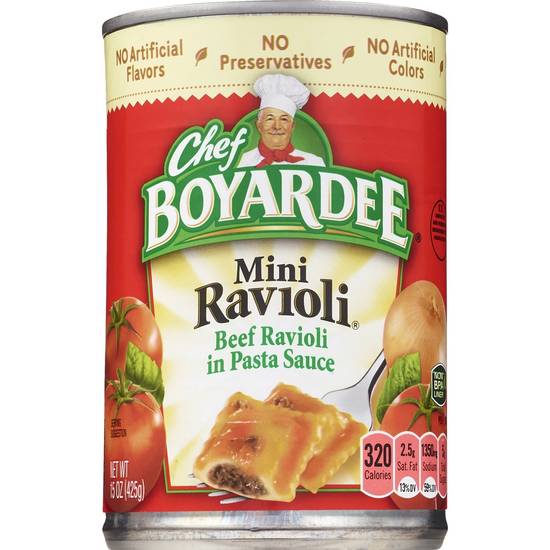 Order Chef Boyardee Mini Ravioli food online from Cvs store, LA FOLLETTE on bringmethat.com