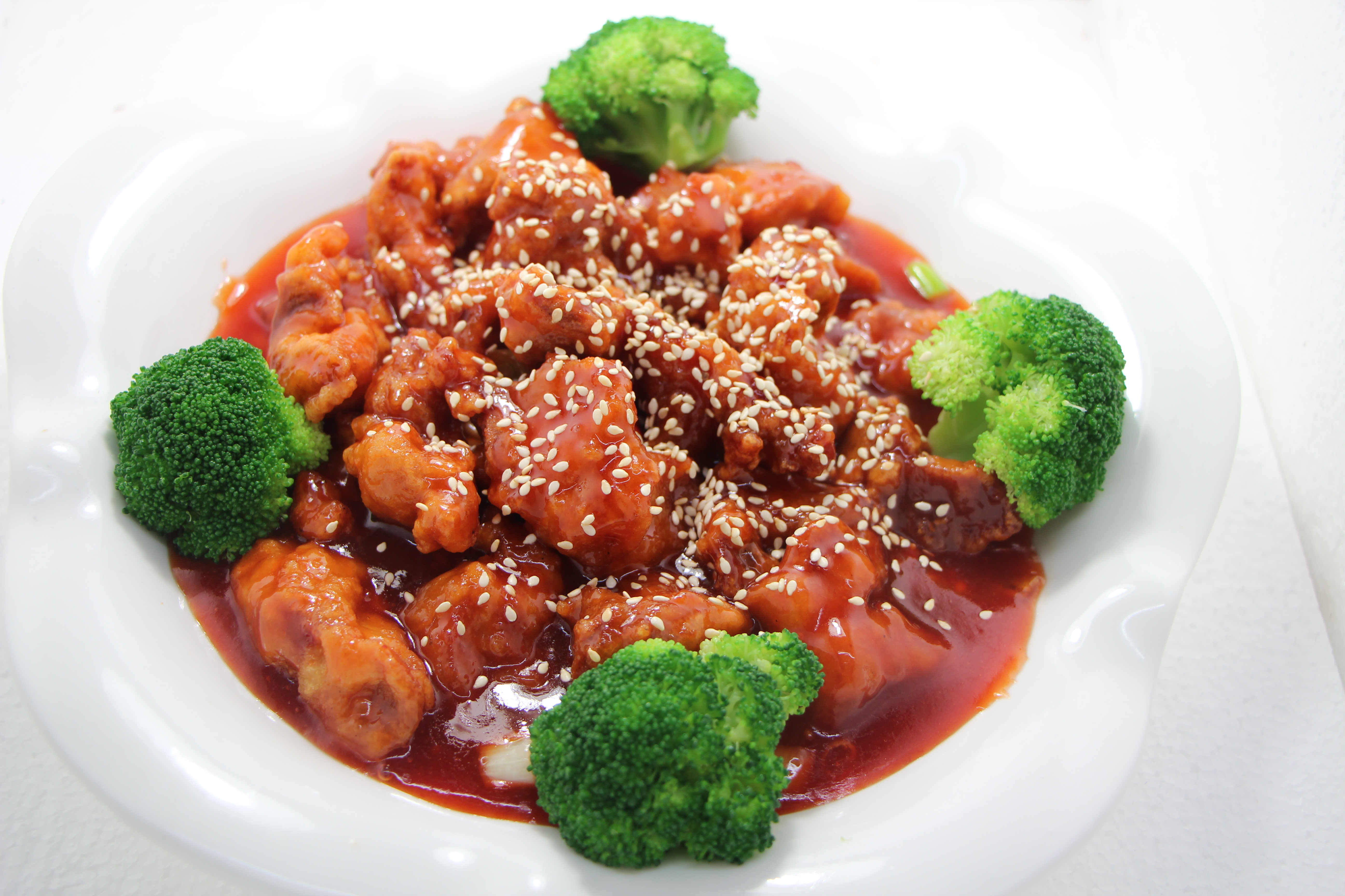 Order Sesame Chicken food online from Sichuan hot pot cuisine store, New York on bringmethat.com