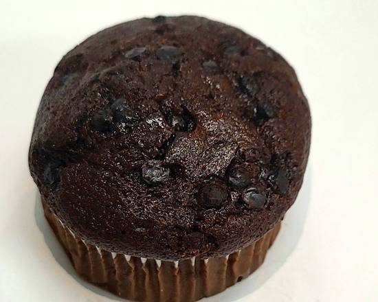Order Double chocolate muffin food online from Late Night Desserts store, Columbus on bringmethat.com