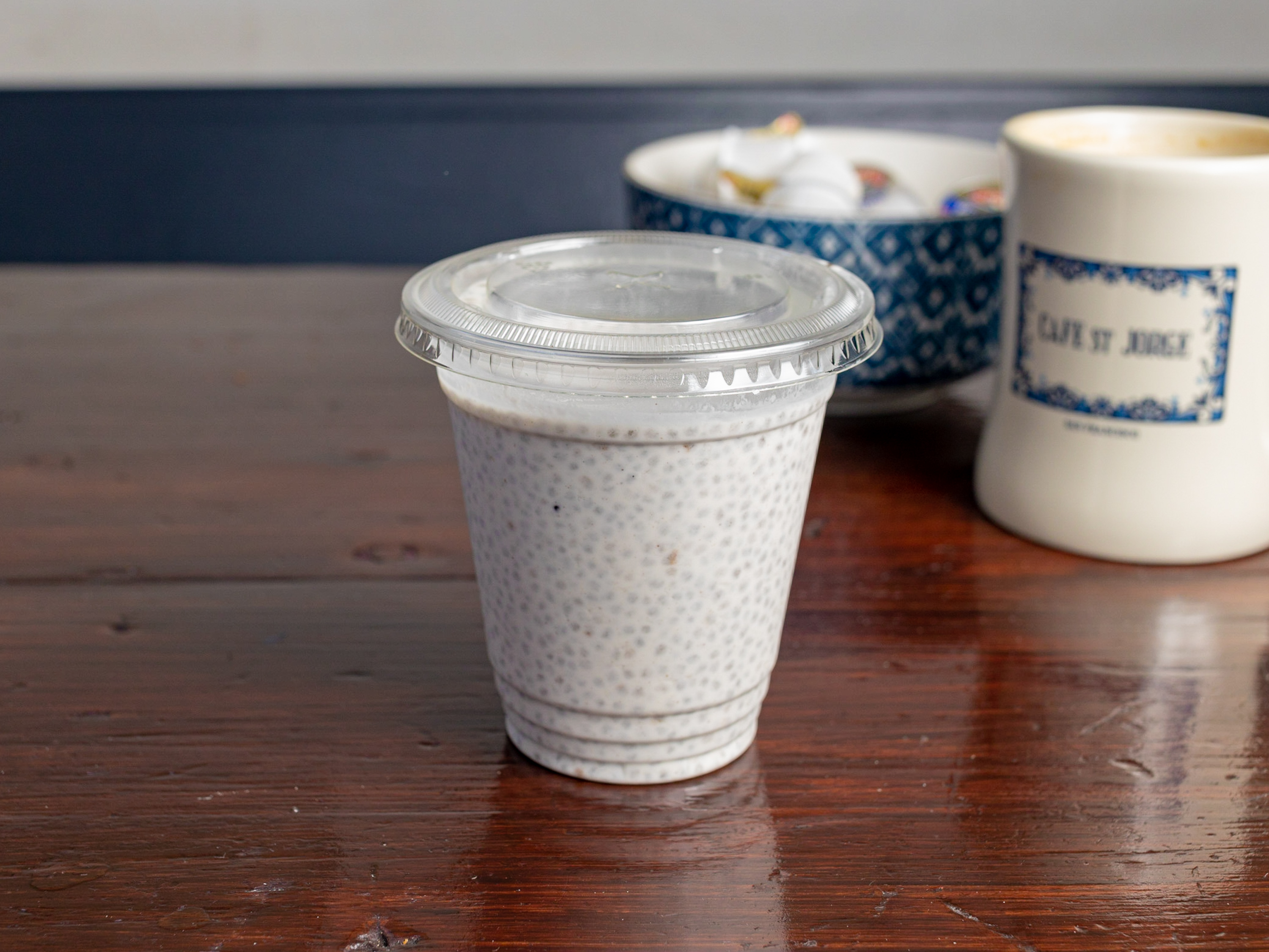Order Coconut vanilla chia pudding  food online from Cafe St Jorge store, San Francisco on bringmethat.com