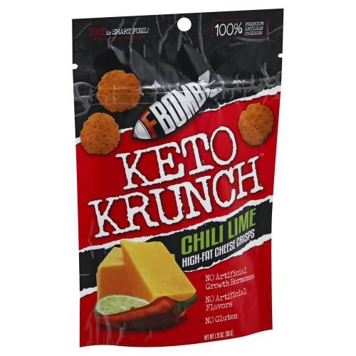 Order F Bomb · Keto Krunch Chili Lime (1.75 oz) food online from Safeway store, Tahoe City on bringmethat.com