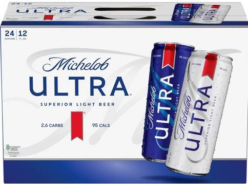 Order Michelob ultra 24pack cans food online from Luckys Liquor store, Los Angeles on bringmethat.com