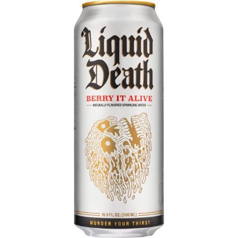 Order Liquid Death Sparkling Water Berry It Alive 16.9oz food online from 7-Eleven store, Chandler on bringmethat.com