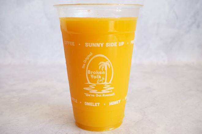 Order Orange Juice food online from Broken Yolk Cafe store, San Diego on bringmethat.com