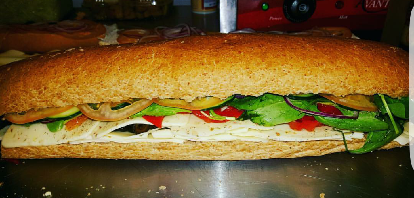 Order Large veggie Sub food online from Super hero sub shop store, Jersey City on bringmethat.com