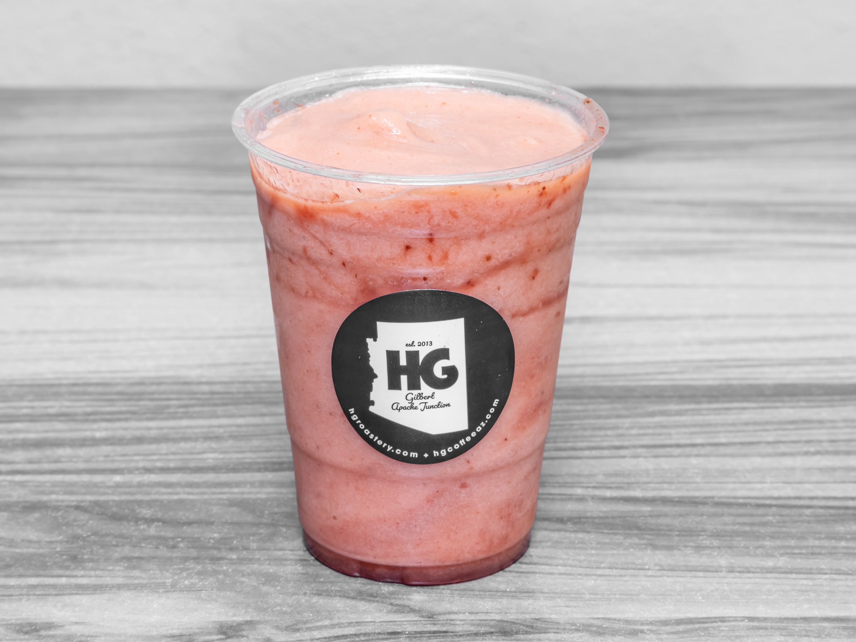 Order Blended Strawberry Banana Smoothie food online from Hg Coffee store, Apache Junction on bringmethat.com