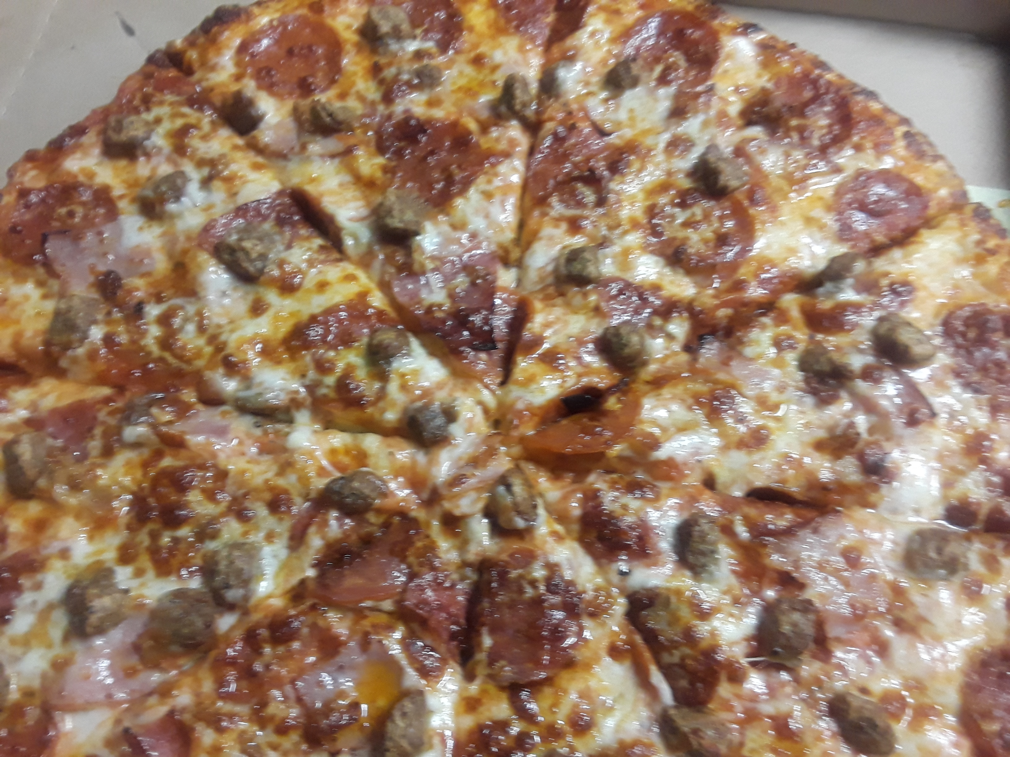 Order Meat Lover's Pizza food online from Milano Flame Pizza & Pasta store, Reseda on bringmethat.com