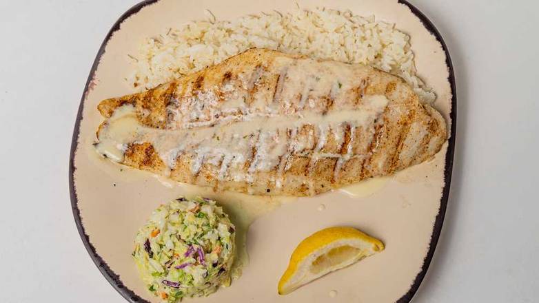 Order Grilled White/Fish Plate food online from Urban Fish Taco store, Chino Hills on bringmethat.com