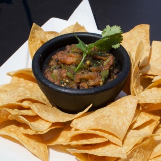 Order Chips & Salsa de Molcajete food online from Tatas Tacos store, Chicago on bringmethat.com