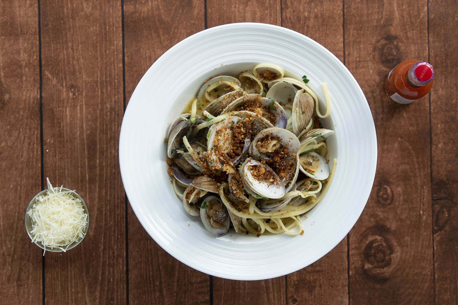 Order Linguine with Clams food online from Seafood Station store, San Francisco on bringmethat.com