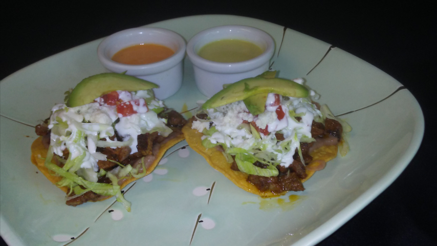 Order TOSTADA food online from Cooking With Polo store, Austin on bringmethat.com