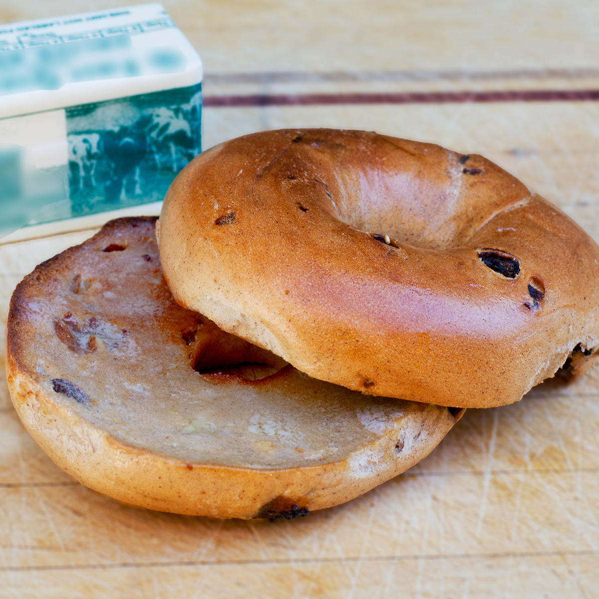 Order Bagel with Butter food online from Rosenfeld Bagels store, Newton on bringmethat.com