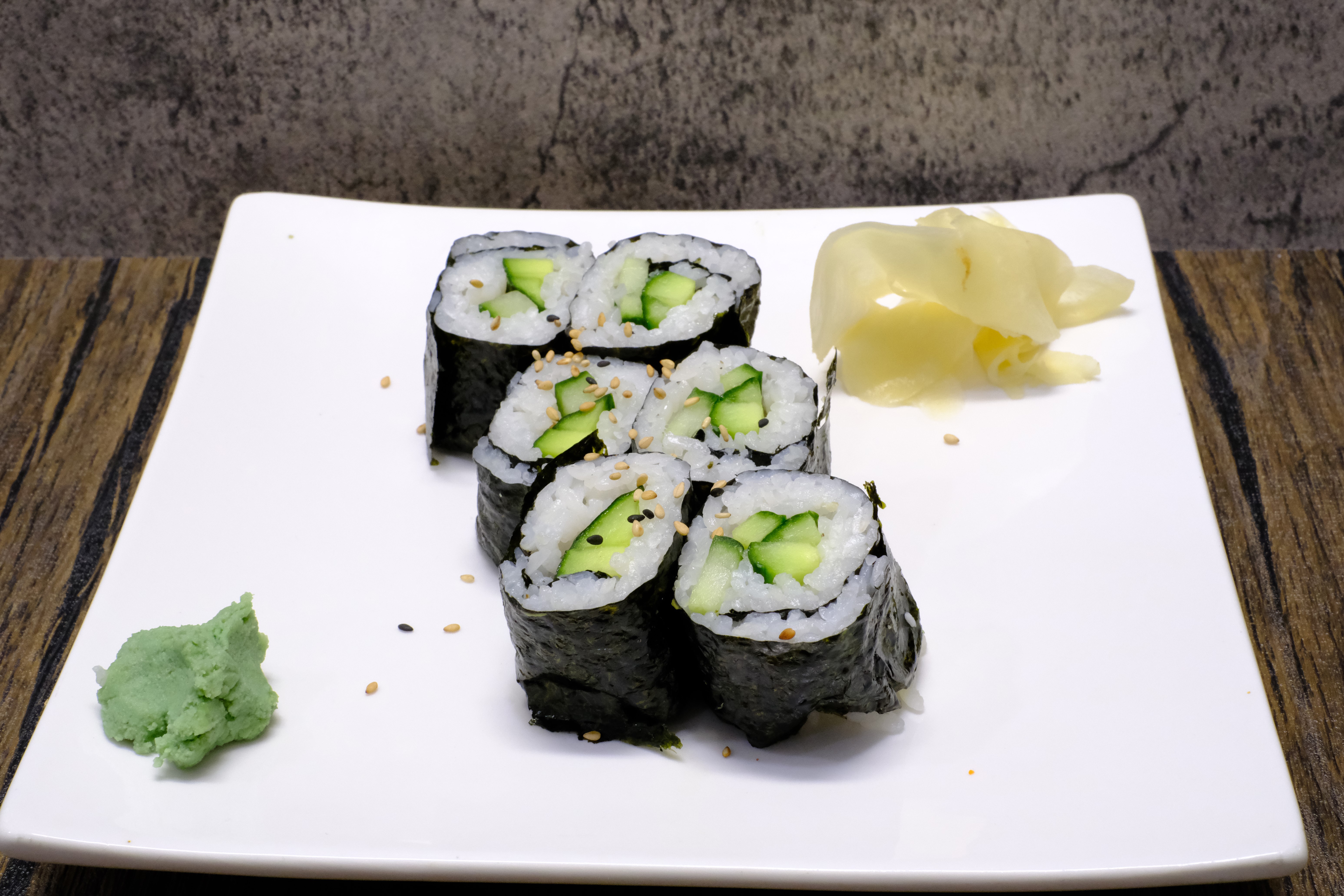 Order Cucumber Roll  food online from Banzai Japanese Bar & Kitchen store, Fresno on bringmethat.com