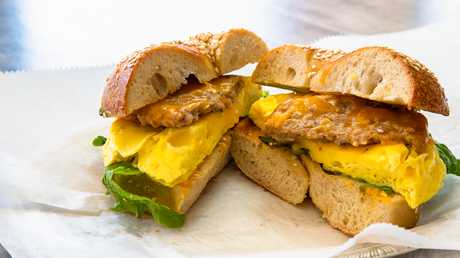 Order Impossible Egg & Cheese food online from Bobby's Bagel Cafe store, Reston on bringmethat.com
