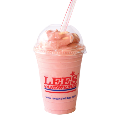 Order Strawberry Smoothie food online from Lee's Sandwiches store, Chino on bringmethat.com
