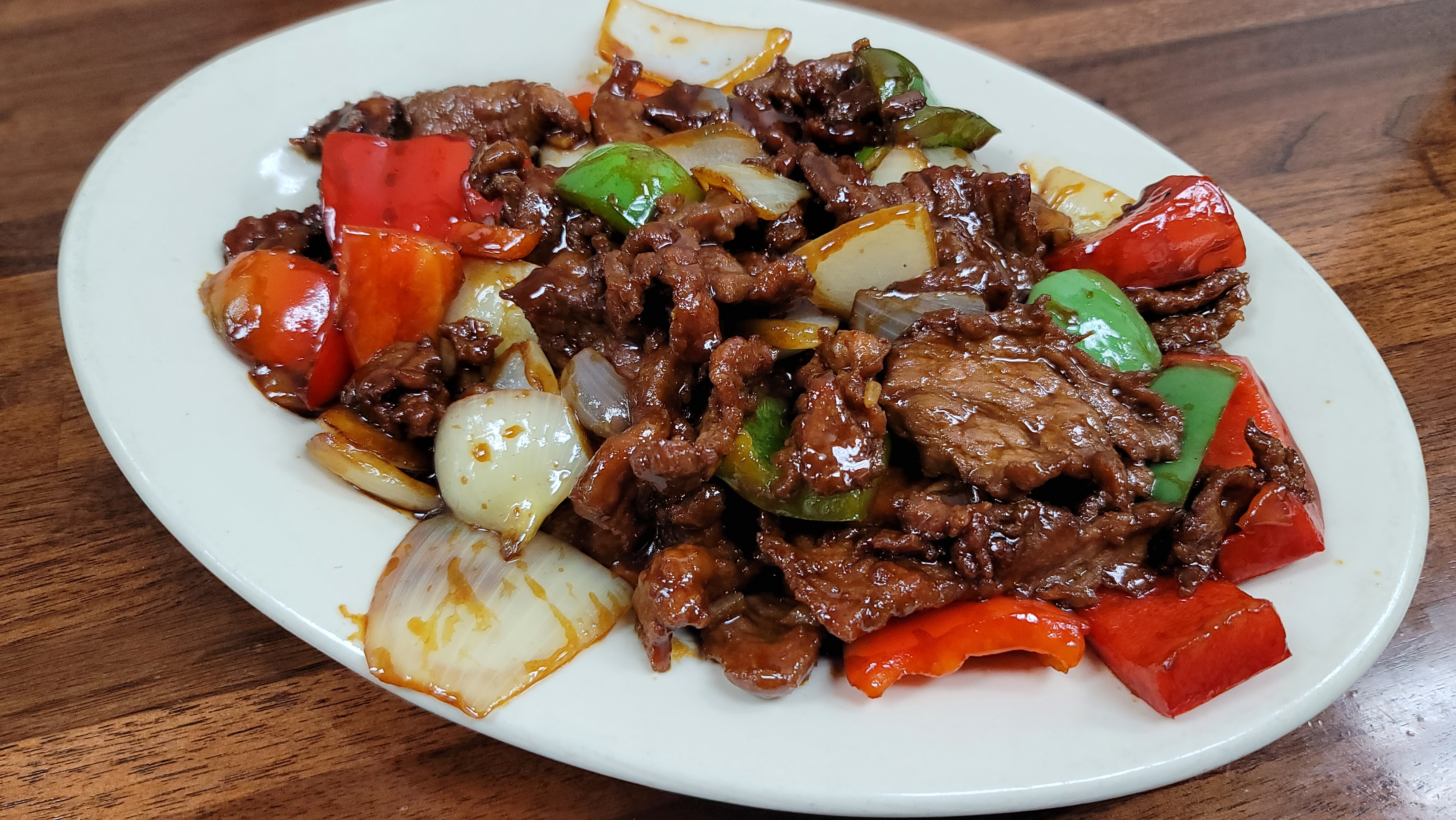 Order Pepper Steak food online from China Cafe store, Austin on bringmethat.com