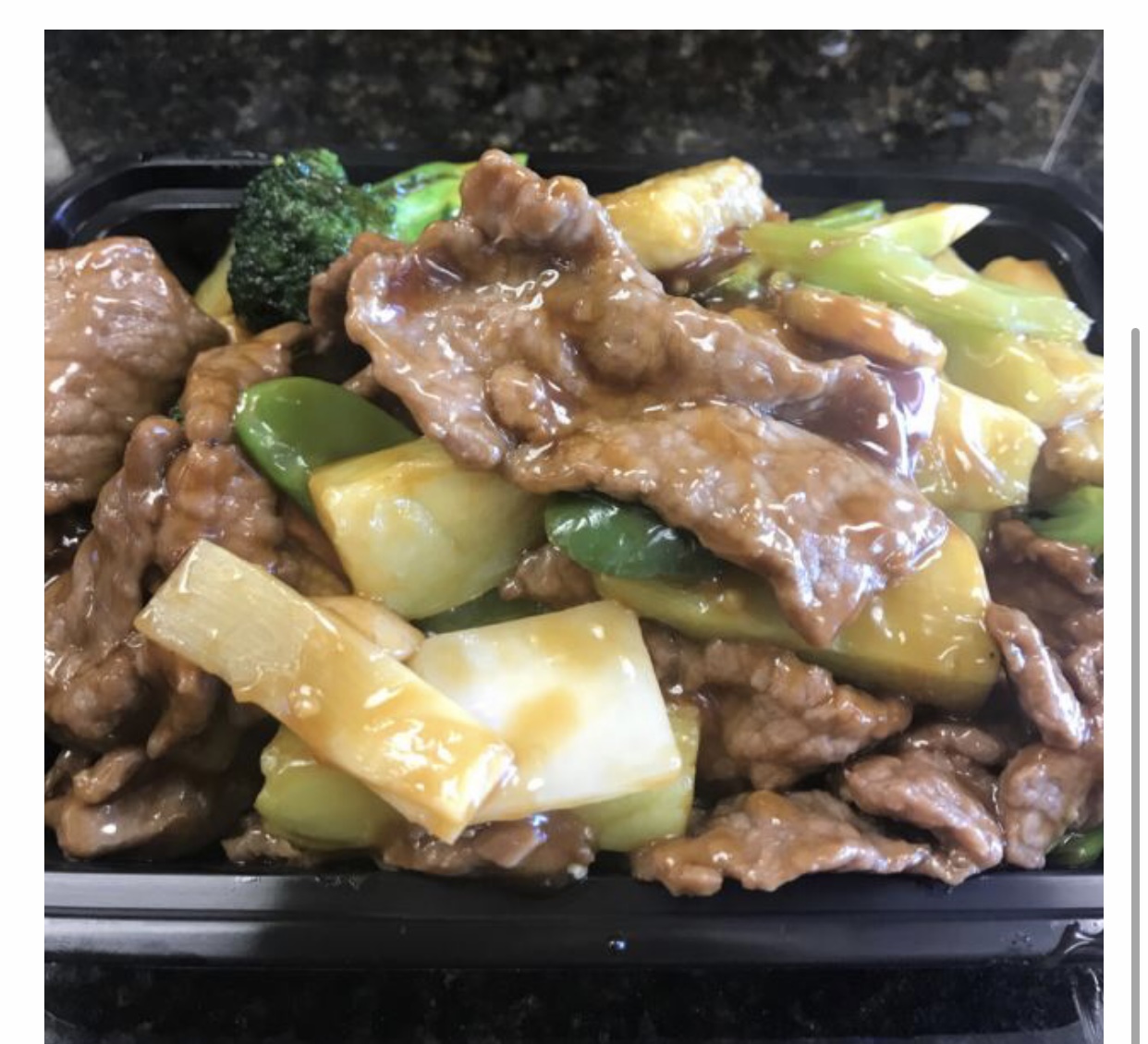 Order Eggplant Beef 茄子牛 food online from China Star store, Blue Bell on bringmethat.com