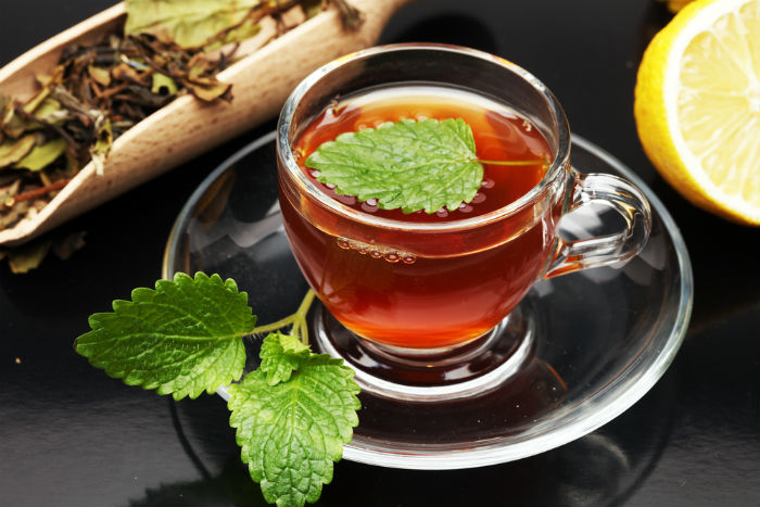 Order Hot Tea with Fresh Mint food online from Bishos store, Philadelphia on bringmethat.com