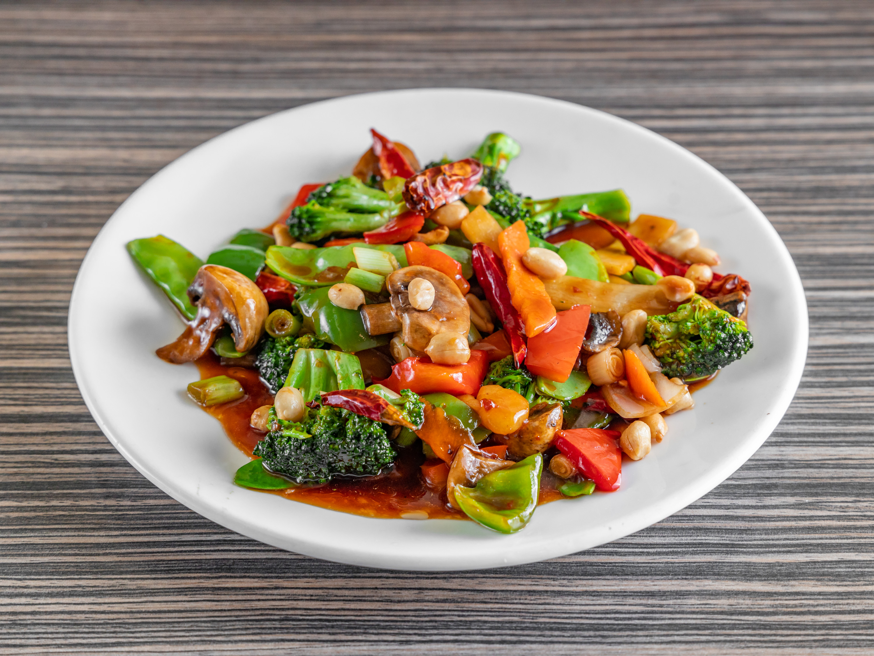 Order Kung Pao Vegetables food online from Twin Dragon Restaurant store, Los Angeles on bringmethat.com