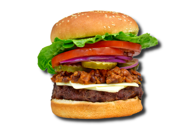 Order Chili Cheeseburger food online from Napoli Pizza store, Las Vegas on bringmethat.com