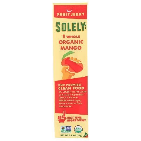 Order Solely Fruit Jerky Mango Strips .8oz food online from 7-Eleven store, Delhi charter Township on bringmethat.com