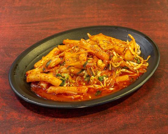 Order Spicy Rice Cake food online from Kong Tofu & Bbq store, Cupertino on bringmethat.com