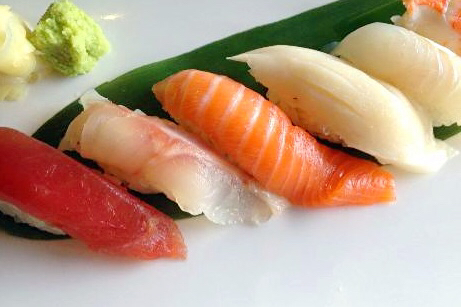 Order Sushi Sampler food online from Oishii Sushi Japanese store, Astoria on bringmethat.com