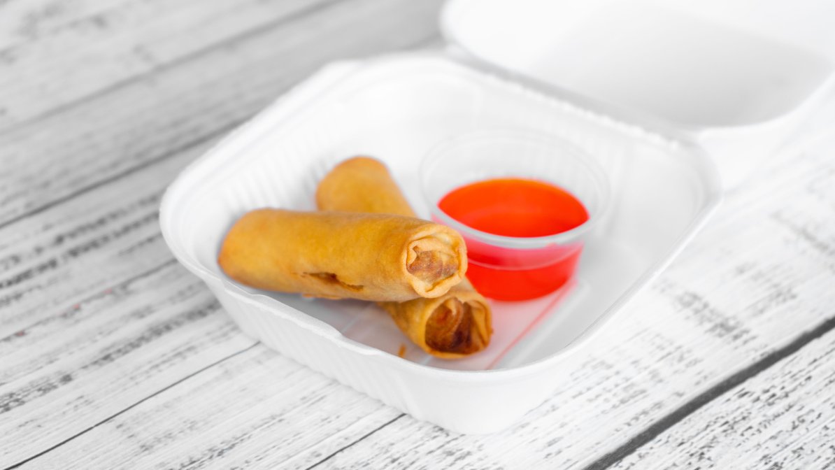 Order Spring Roll (1pc) food online from Famous Wok store, Tucson on bringmethat.com