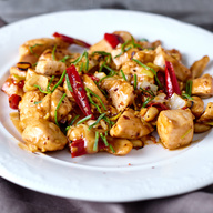 Order 25. Kung Pao Chicken food online from Canton Palace store, Somerville on bringmethat.com