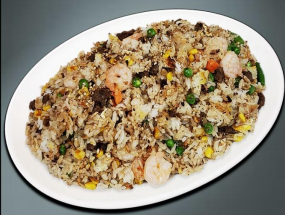 Order [F4] 모듬 철판 볶음밥 / Combination Fried Rice food online from Jjang Restaurant store, Buena Park on bringmethat.com