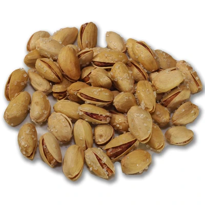 Order Sea salted Persian pistachios food online from Nut House Co store, Bridgeview on bringmethat.com