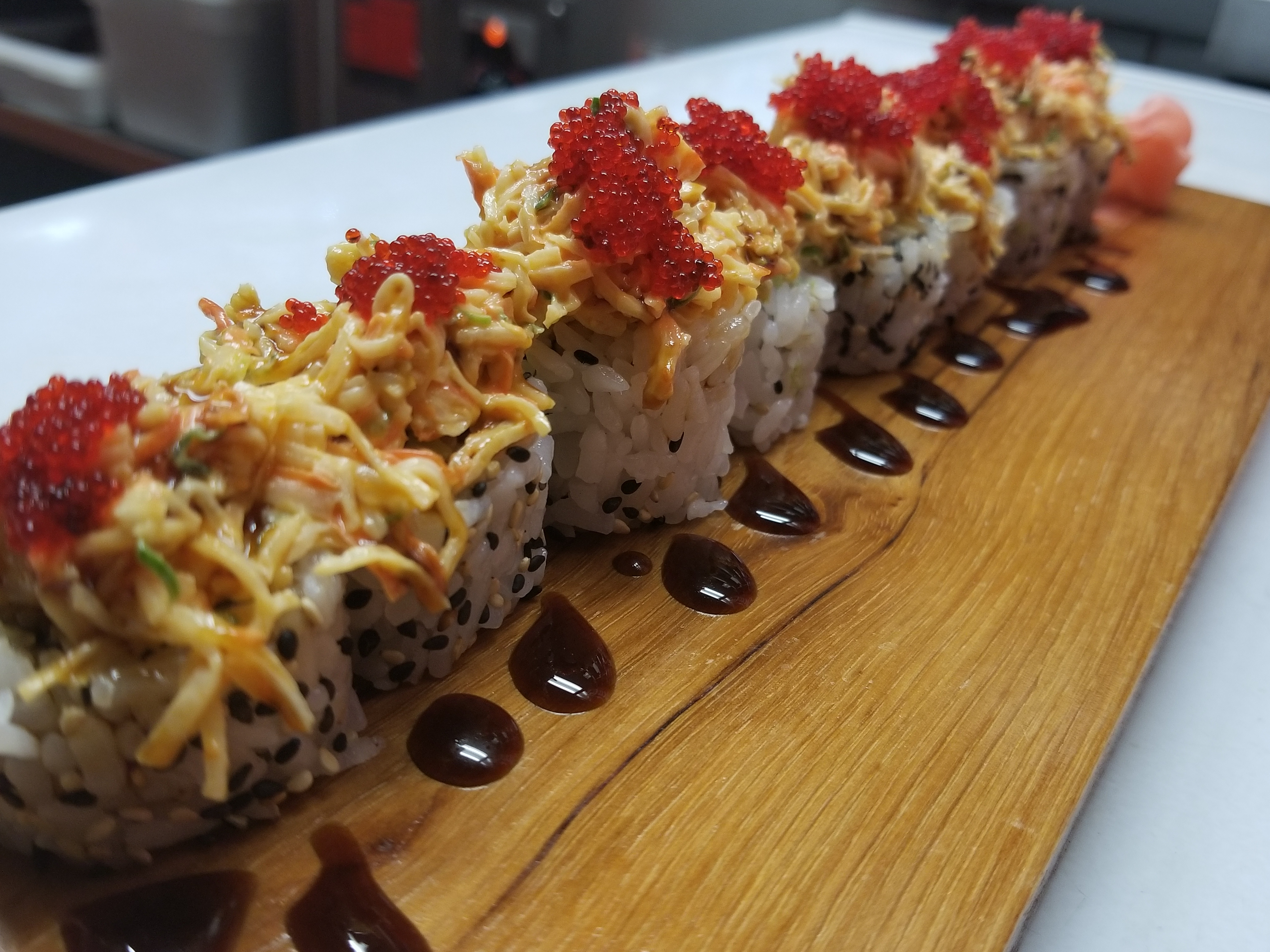 Order Red Alert Roll food online from Agami Contemporary Sushi store, Chicago on bringmethat.com