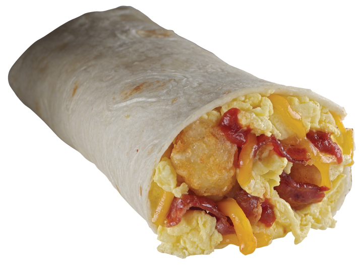 Order Bacon and Egg Burrito Breakfast food online from Tacotime store, Logan on bringmethat.com