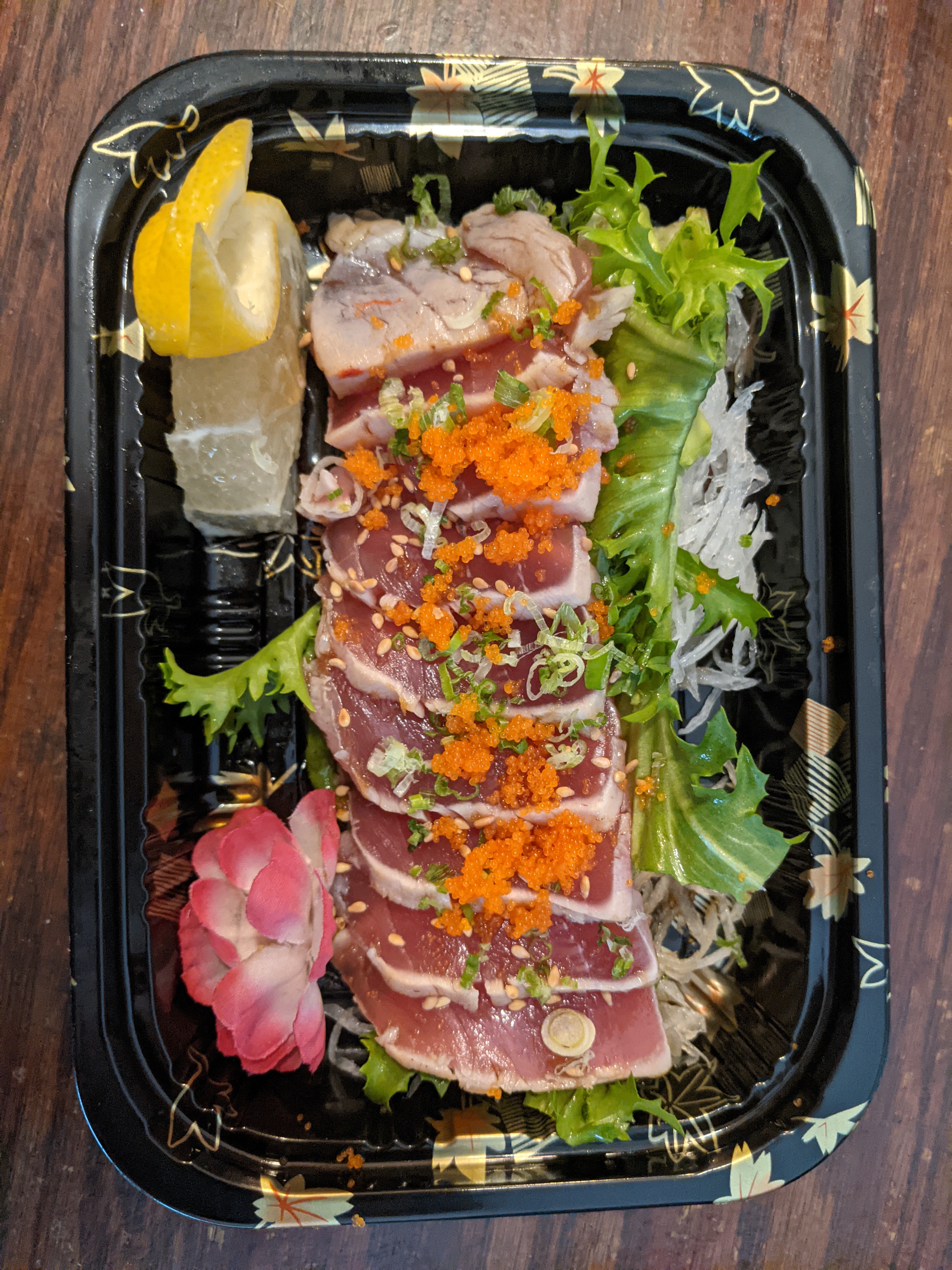 Order 6. Tuna Tataki food online from Bay Sushi store, Brooklyn on bringmethat.com