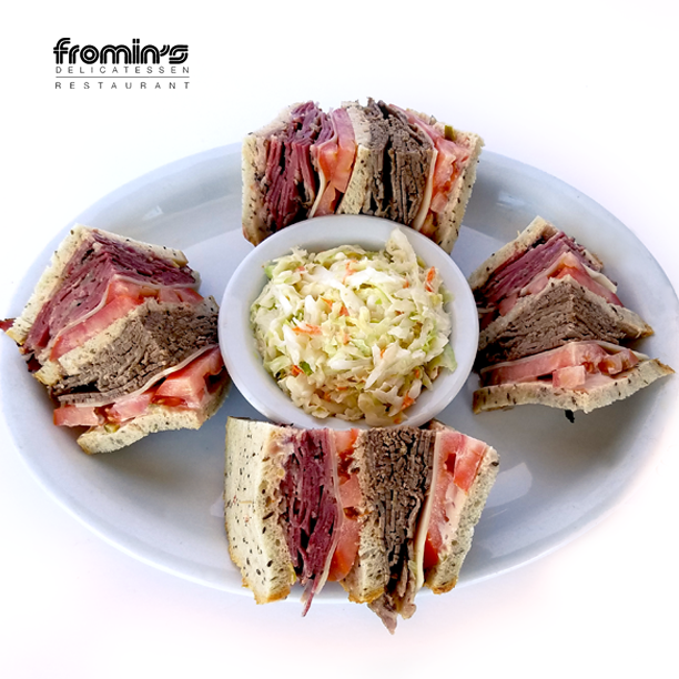 Order Ocean Park Club Combo Sandwich food online from Fromins store, Santa Monica on bringmethat.com