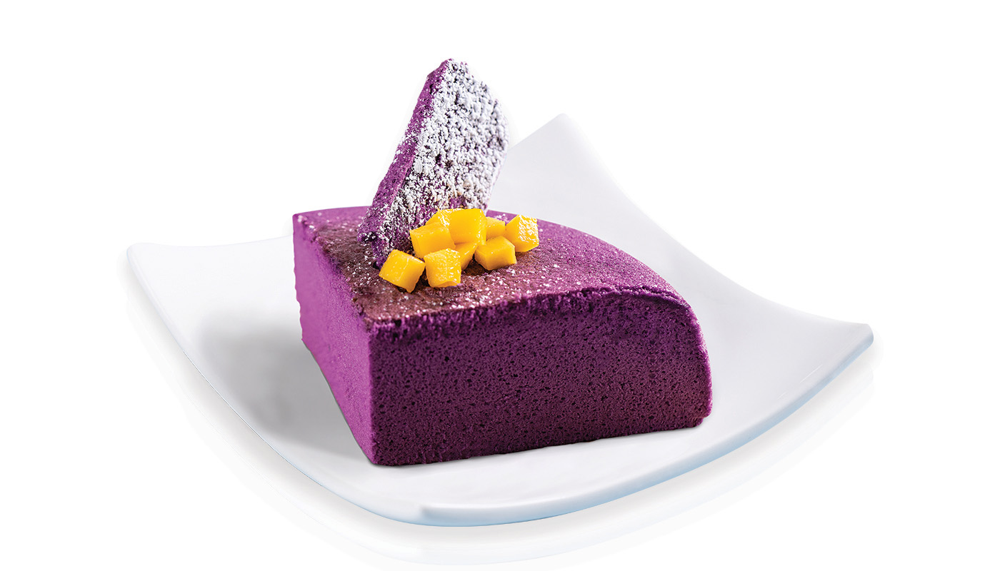Order Purple Lover Cheesecake（Seasonal) 紫薯の芝士蛋糕  food online from Sweethoney Dessert store, Colma on bringmethat.com