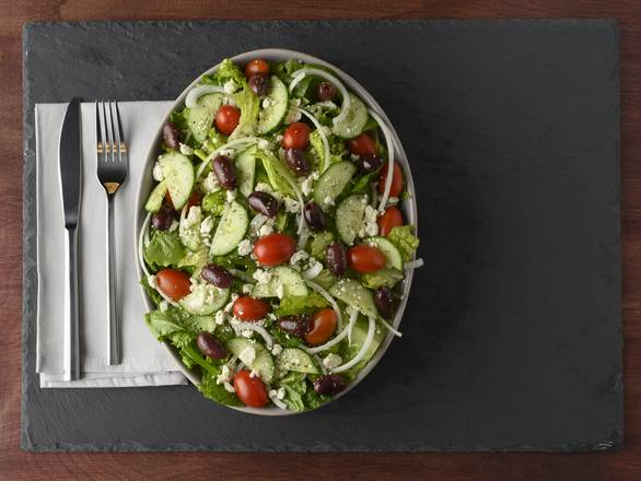 Order Greek Salad food online from Sarpino's Pizzeria store, Evanston on bringmethat.com