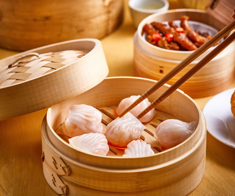 Order Steamed Shrimp Dumpling food online from Chef Wu store, Roswell on bringmethat.com