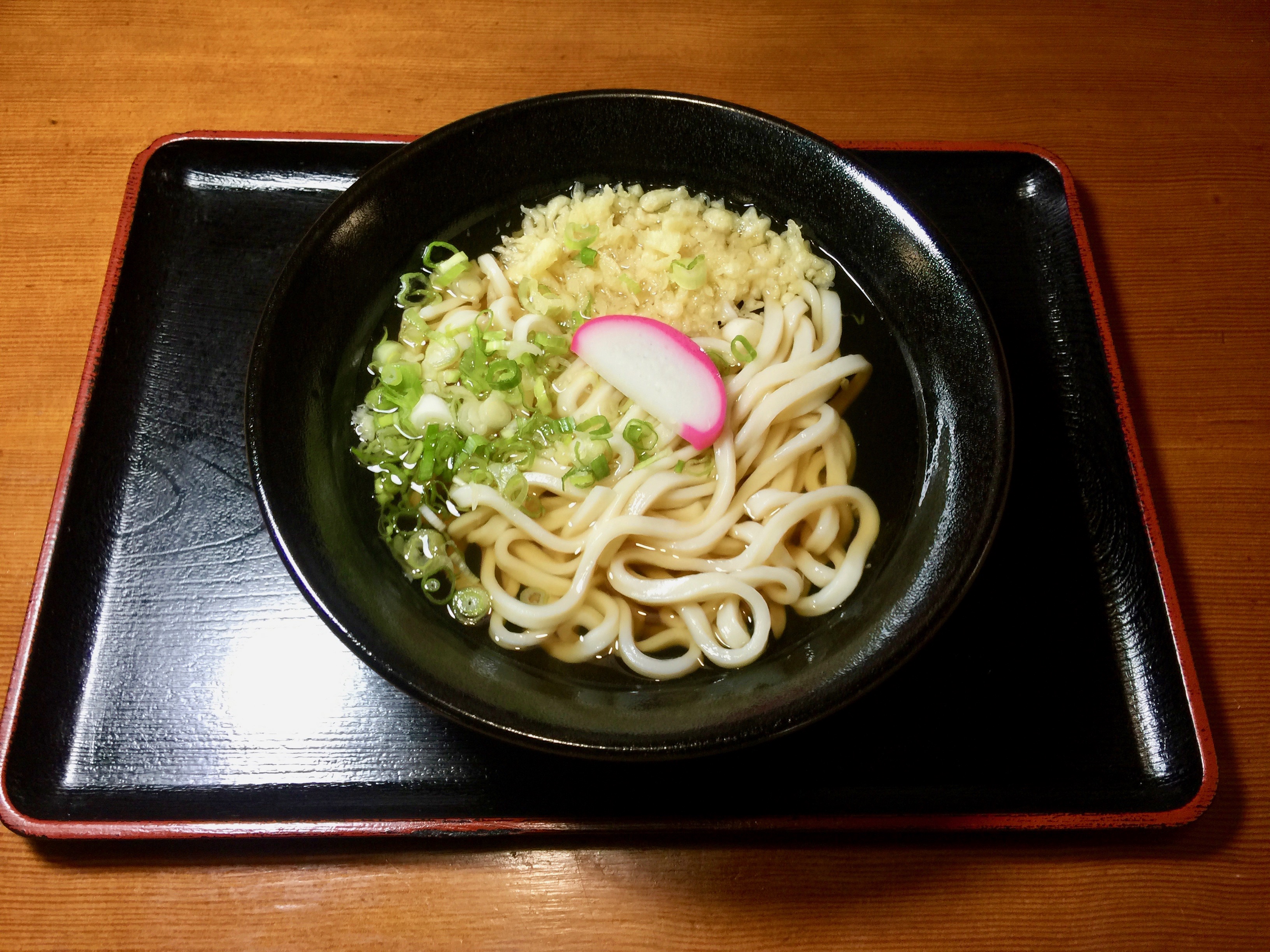 Order Tanuki Udon/Soba food online from Kotohira Restaurant store, Gardena on bringmethat.com
