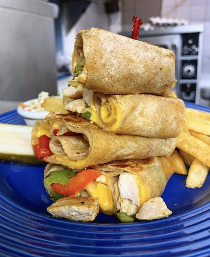 Order Chicken Quesadilla  food online from Englewood Diner store, Englewood on bringmethat.com