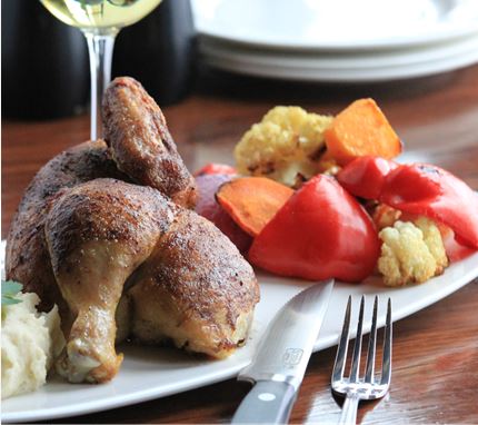 Order Fired Roasted Rotisserie Chicken food online from Porter Creek Hardwood Grill store, Fargo on bringmethat.com