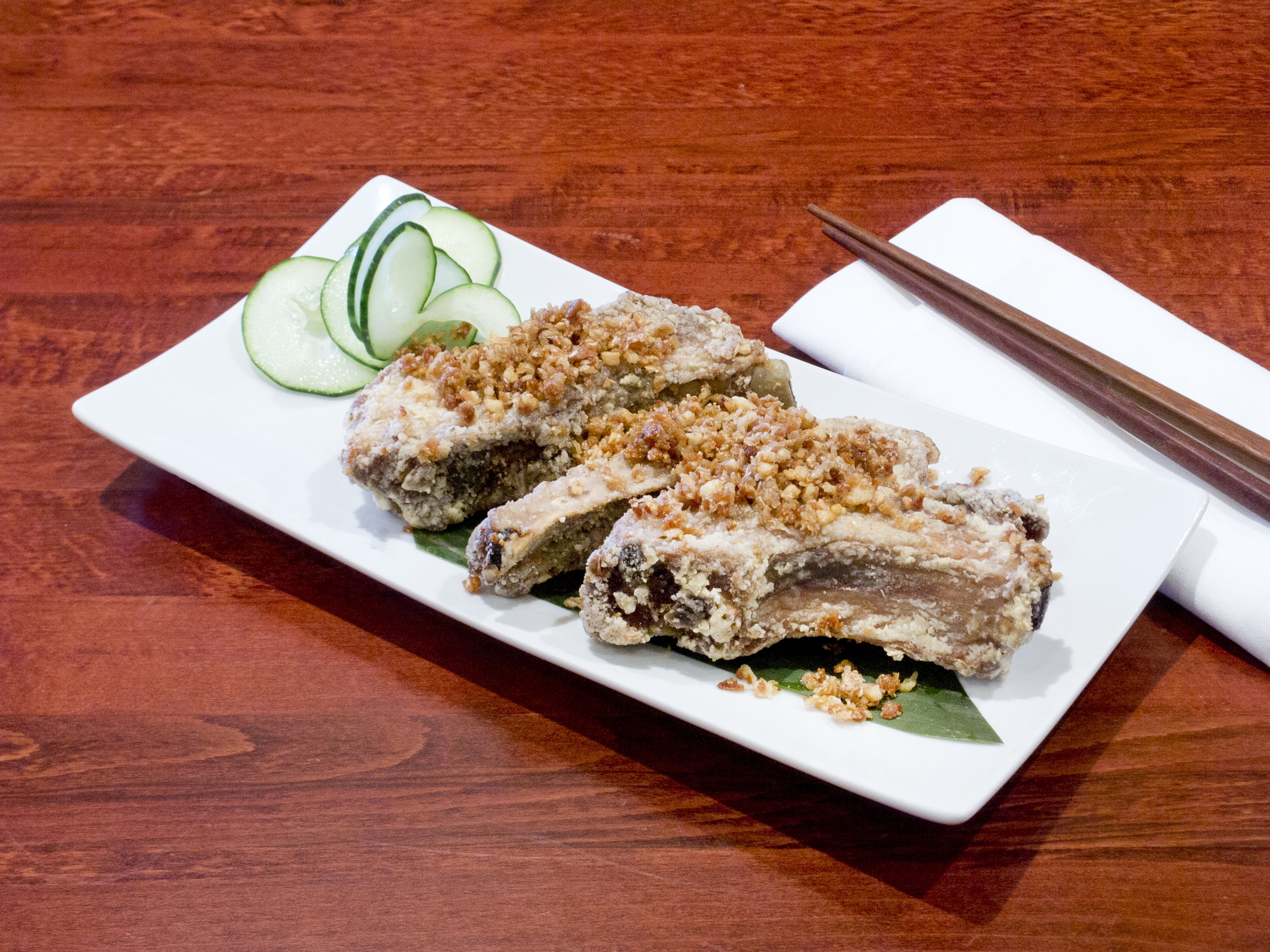 Order Roasted Garlic Spare Ribs Dinner food online from La Chine Chinese Cuisine store, Plano on bringmethat.com